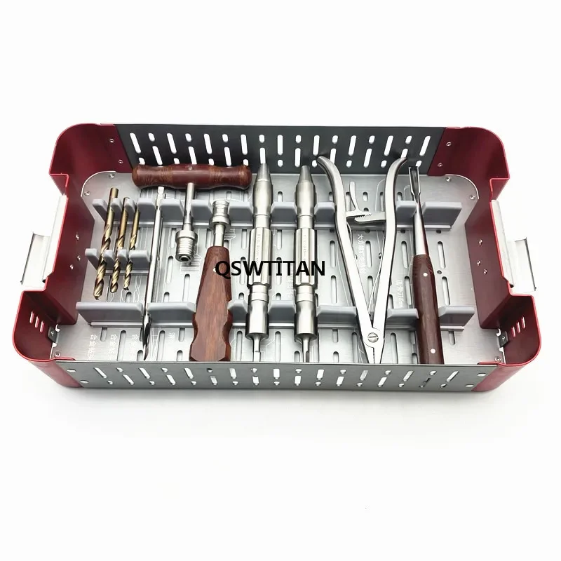 56pcs/set Orthopedics Screwdriver Surgical Screw Extractor Screw Broken Removal Instrument Orthopaedic Instruments