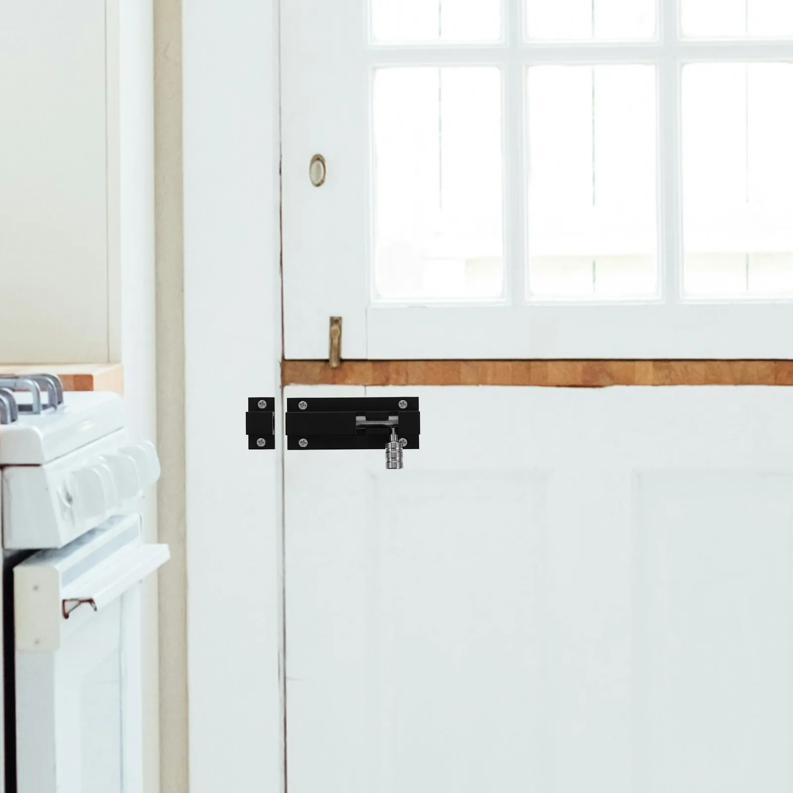 

Усиленный засов-защелка для деревянных дверей, замок для входных дверей с защитой от взлома, легко устанавливаемая фурнитура для раздвижных ворот