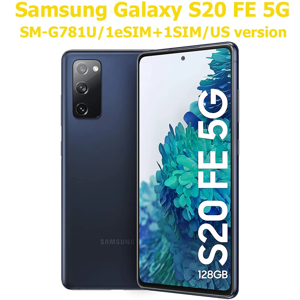 Samsung Galaxy S20FE 5G Smart Android Phone 6.5-inch Samsung Smartphone 4500mAh 25W 120Hz Snapdragon US Edition Unlocked
