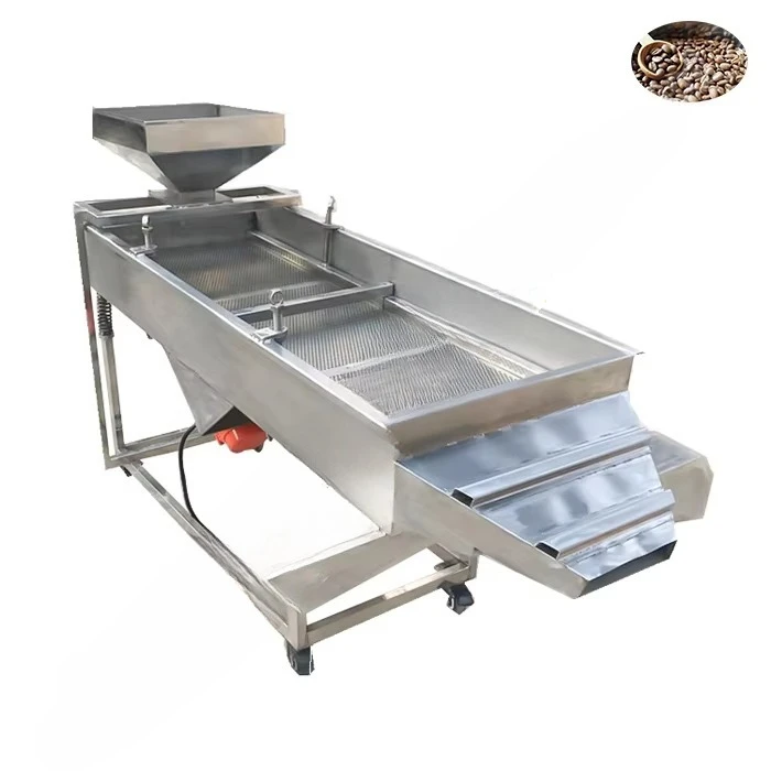 Gravity Separator Machine for Grain Seed Vibrating Sieve Linear Vibrating Screen Sieve