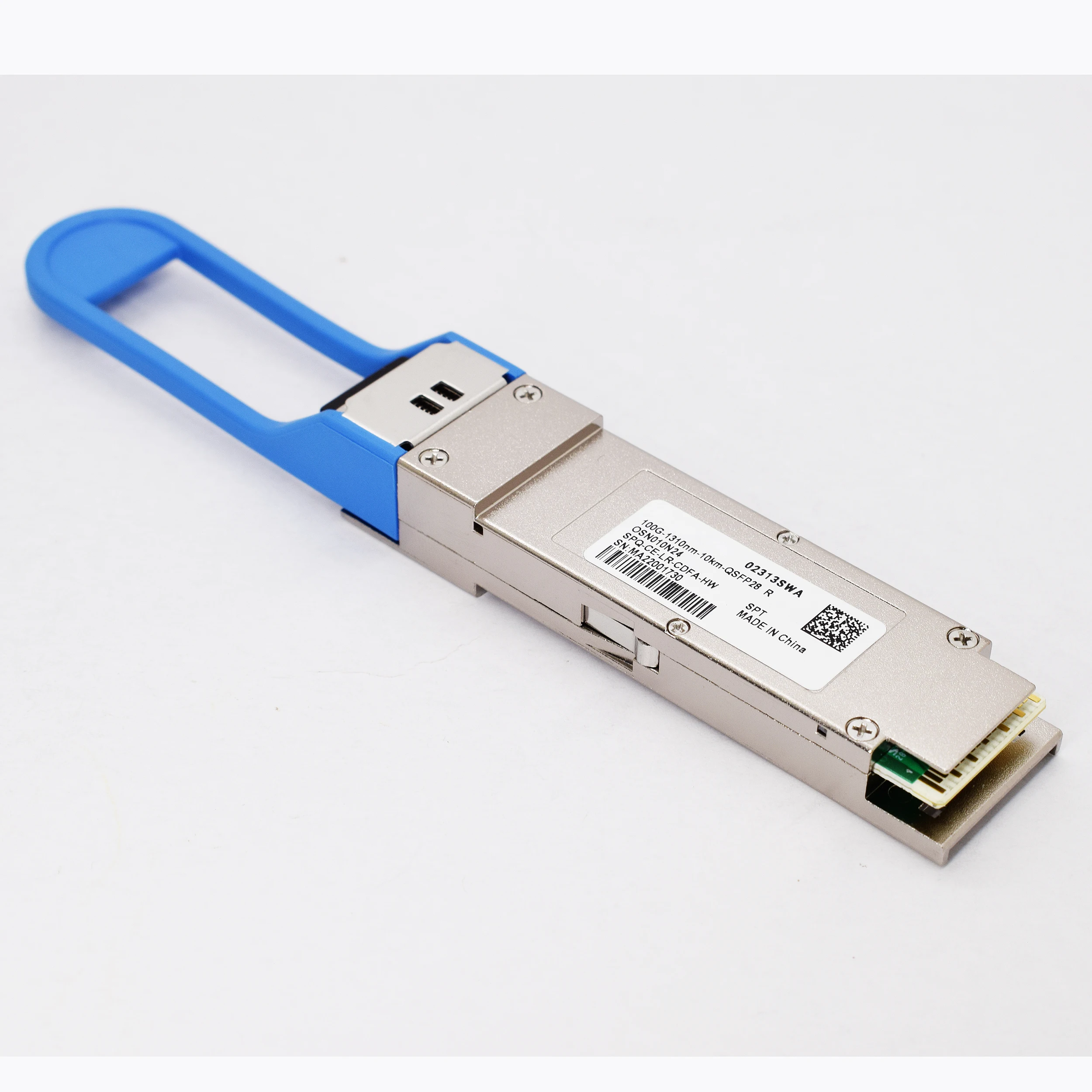 

Genuine For Huawei 02313SWA 100G-1310nm-10km-QSFP28 OSN010N24 SPQ-CE-LR-CDFA-HW LC Refurbished Transceiver Optical Module