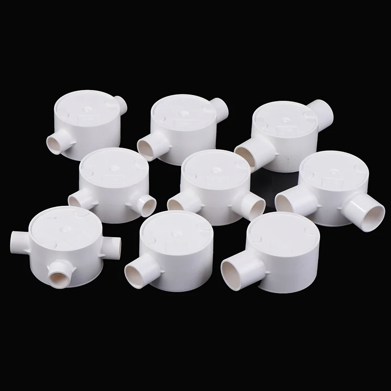 Inside Diameter 20/25 2-Way/3-Way Three-Dimensional Pvc Connector Water Supply Pipe Fittings Equal Connectors