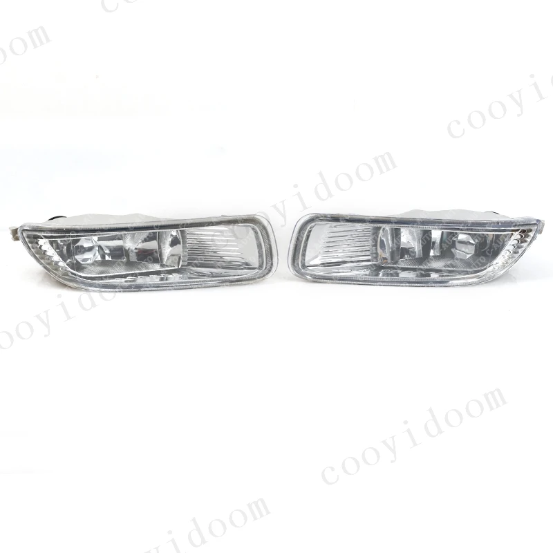 Car Front Bumper Fog Light Lamps Clear with Bulbs US For Toyota Corolla 2003 2004 2005 812102060 81200-02060 Headlight