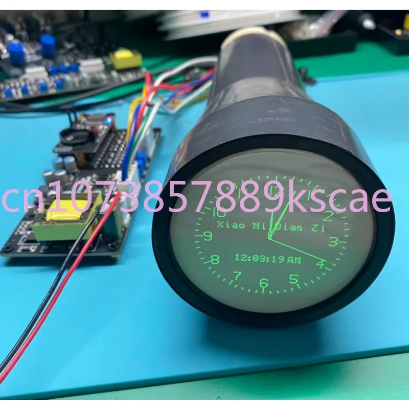 Oscillograph Tube Clock Controller