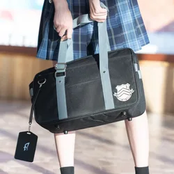 Persona 5 P5 Syujin Gakuen High School Jk Bag Student Bookbag Anime Uniform Oxford Shoulder Bag Halloween Cosplay Messenger Bag
