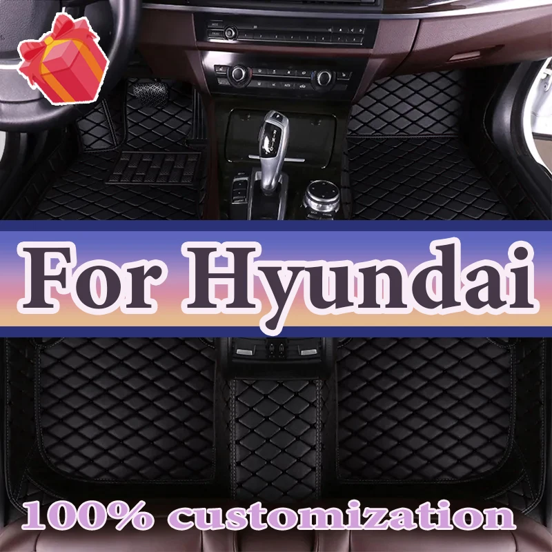 

Car Floor Mats For Hyundai Creta I30 Tucson Tucson L Solaris ix35 Sonata Elantra Veloster Santa Fe Nexo Getz Car Accessories