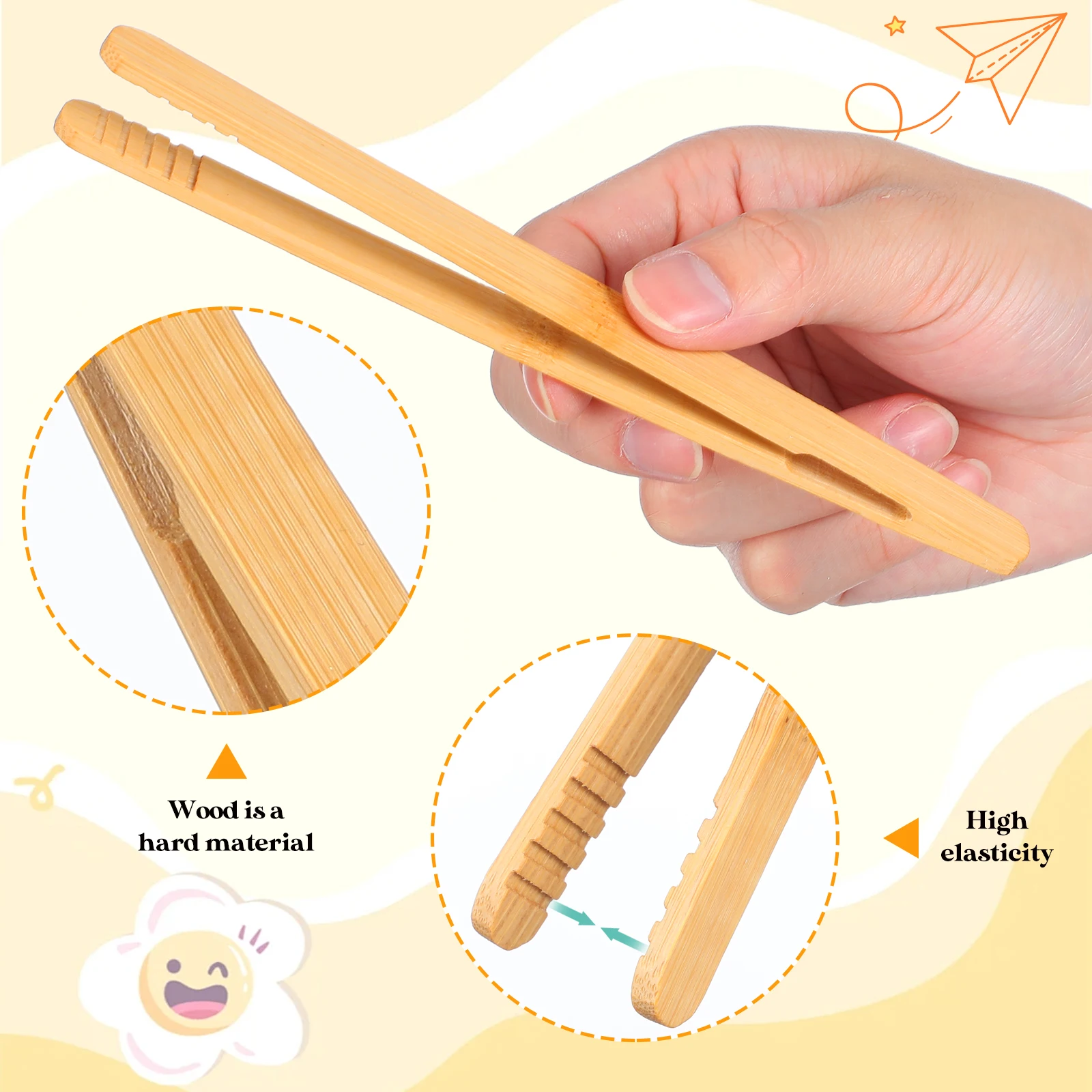 3 قطعة ملقط خشبي للأطفال التعليم المبكر لعبة تعلم التنسيق بين اليد والعين التعرف على الشكل مهارة حل المشكلة