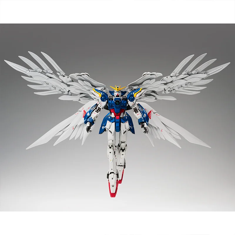 Bandai Gundam Fix Figuration Metal Composite Wing Gundam Zero Ew Noble Color Ver. 17Cm Anime Original Action Figure Model Toy