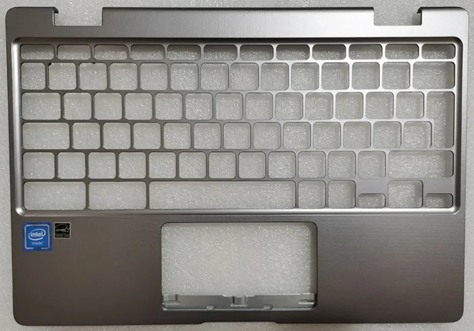 Imagem -04 - Yuebeish-lcd Capa Traseira para Asus Chromebook C223 C223na-d Teclado de Encosto Capa Superior e Inferior Novo e Org Cinza