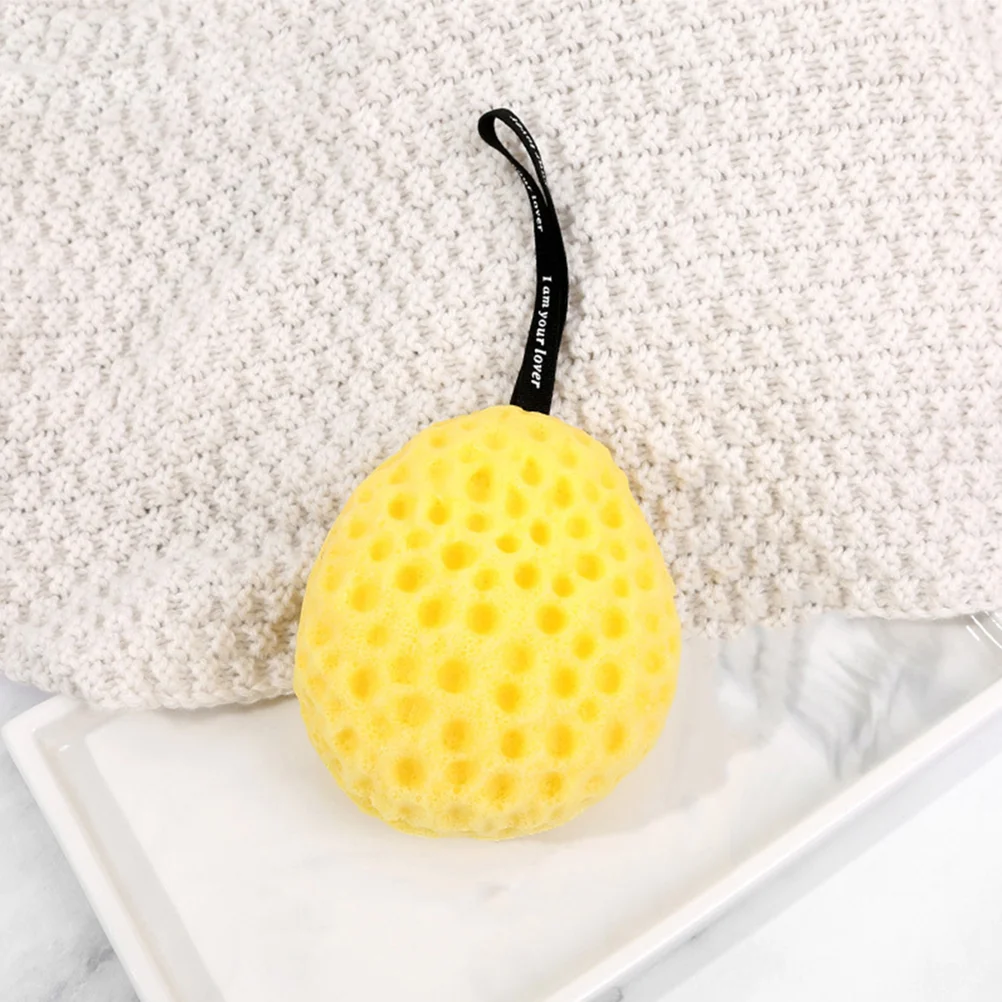 2 Pcs Honeycomb Bath Ball Bathtub Body Exfoliating Sponge Take Shower Accessory Portable Wash Skin Cleaning Scrubber Child