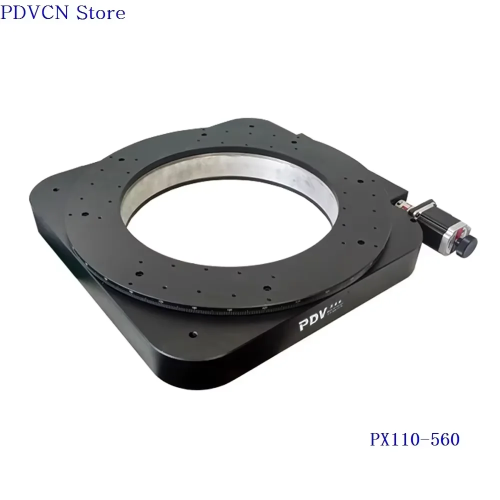 Large surface electric rotating table (worm gear) 360-degree multi-position PX110-560