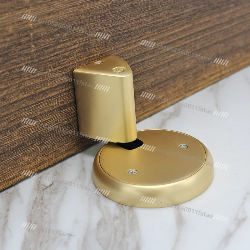 

Magnetic push door stop Anti-collision Invisible hidden windproof floor Installed door stop
