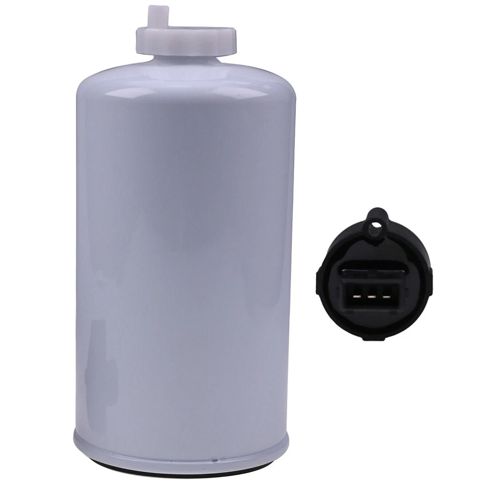 Replacement Fuel Filter and Sensor Switch for Kubota V3800 V3307 Engines Part 1J43043060 1J43043880 Compatible