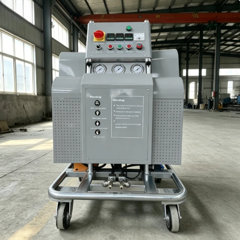 Large Capacity Polyurethane PU Spray Machine Fast Spraying Speed Polyurea Sprayer For Factory Warehouse Roof Insulation