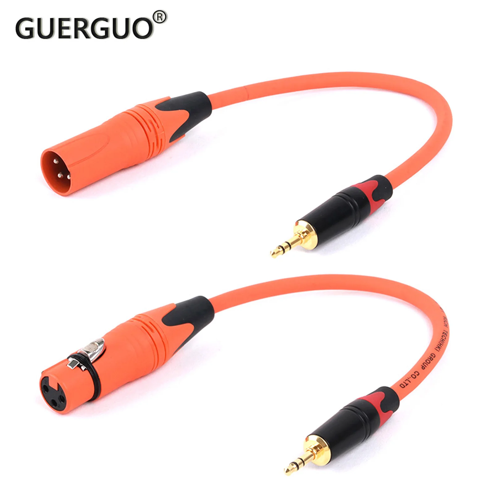 

Colorful 3.5mm(1/8) TRS Male Jack Audio Converter Headphone Adapter To XLR 3Pin Female/Male Connector for Microphones Guitar Etc