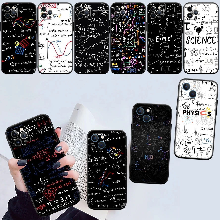 DK44 Chemical Maths Equation Formula Phone Case for Samsung Galaxy S26 Ultra FE Pro A05 A05S A06 A16 A20 A27 S10 Plus S10e S10+