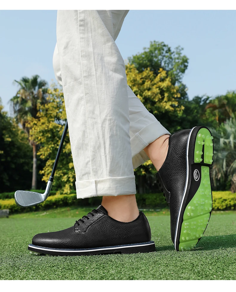 Golf Schuhe Für Männer 2024, Neue Weiß Professionelle Wasserdichte Nicht-slip Spikeless Outdoor Freizeit Walking Training Golfer Turnschuhe – Detail 11