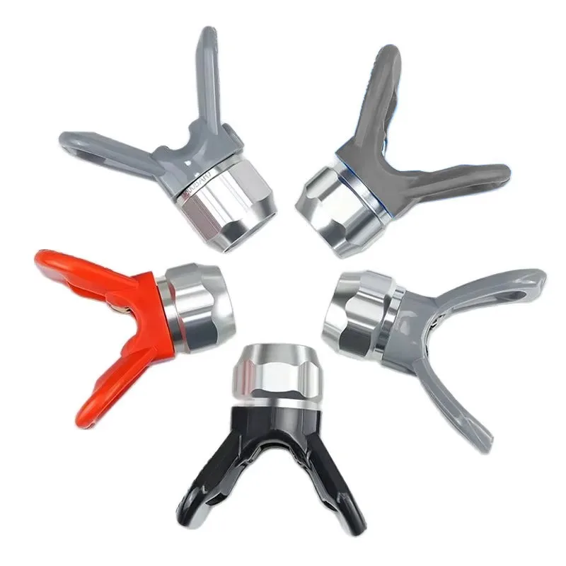 Airless Paint Spray Gun Flat Tip Nozzle Guard Airless Tip Guard Universal Holder Spraying Machine Nozzle Sprayer Gun Accessories