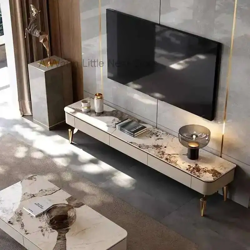 

Modern Design Style DrawersTv European Cabinet Storage Trendy Tv Stands Premium Elegant Mueble Tv Salon Living Room Furniture