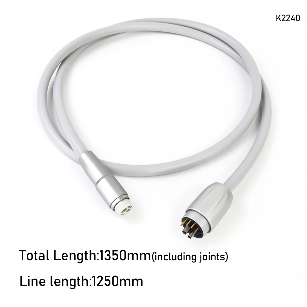 Dental Fiber Optic Handpiece Tube Fit KV Turbine Tubing With Induction For E50TM/E70C/E70T/E80C/E80T/1058LIFE Dentistry Chair