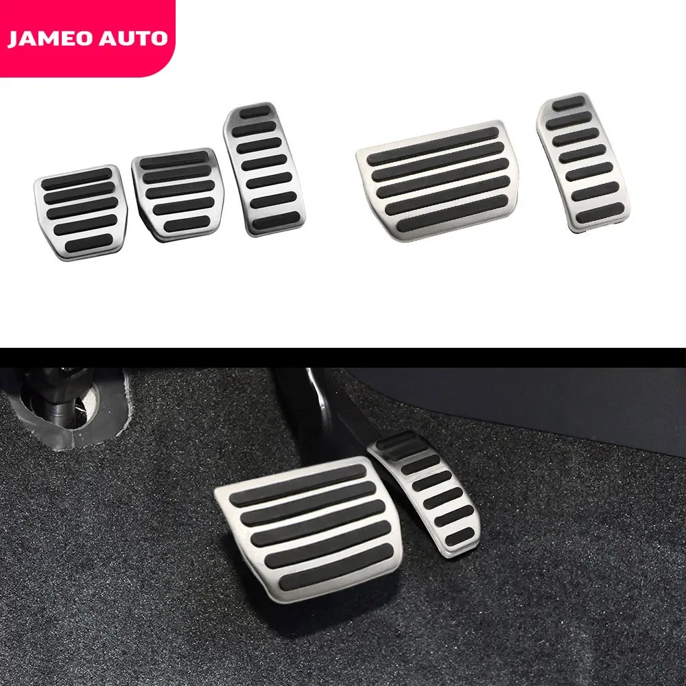 Stainless Steel Foot Pedal Fit for Volvo S60 V60 XC60 S80 S 60 AT MT 2008 - 2015 Automatic Gas Brake Car Pedals Accessories