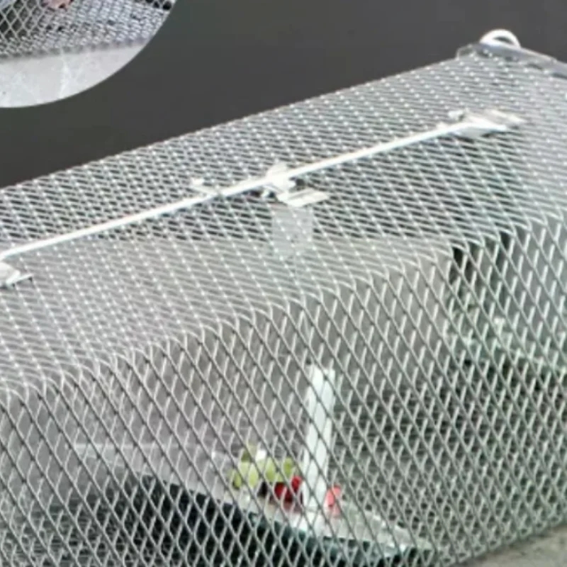 

Человечески ловля больших крыс с внутренней железной клеткой; Автоматические ловушки для грызунов для домашнего мира