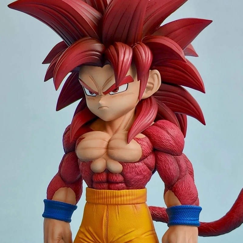 17cm Dragon Ball Goku Daima Super Saiyan 4 Anime Figure SSJ4 Son Goku Action Figurine Pvc Model Gk Statue Collection Toy Gifts
