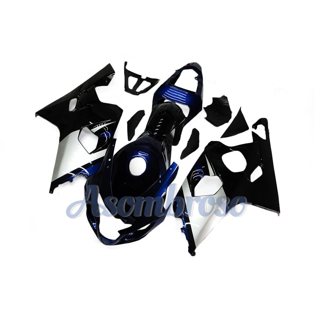 Best Motorcycle Aftermarket ABS Fairing Kit For GSXR600 750 2004 2005 GSXR750 04 05 K4 GSXR 600 blue gray black