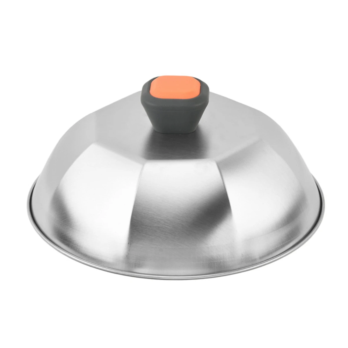 Dishwasher Safe Kitchen Tool Cookware Part Grilling Cover Stainless Dome Lid Deformation Resistant Dishwasher Safe