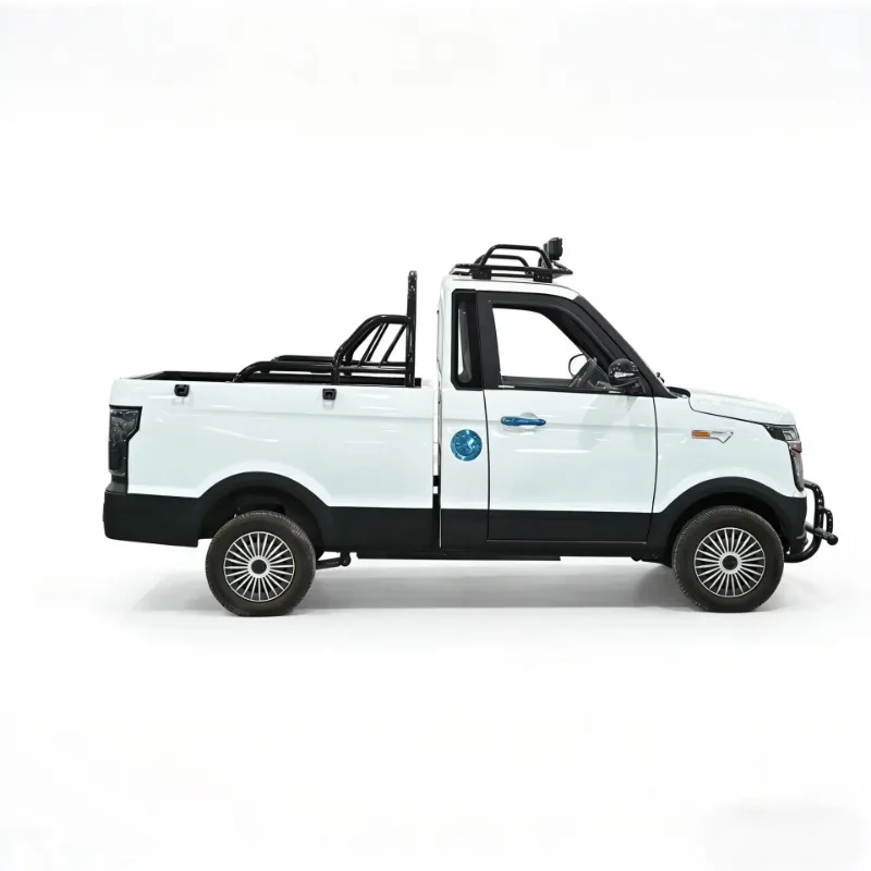 High-quality adult new energy electric vehicle small four-wheel two-seat electric pickup