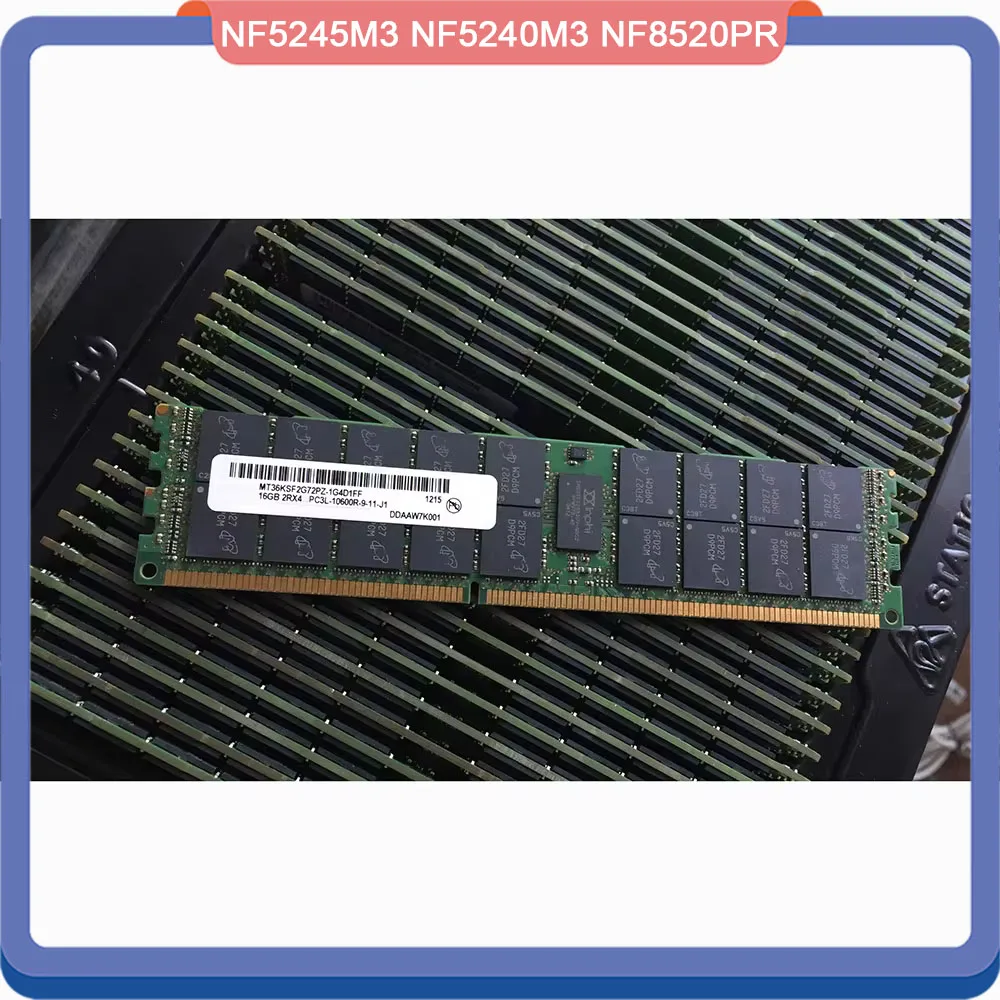 

NF5245M3 NF5240M3 NF8520PR For Inspur Server Memory 16GB 16G 2RX4 DDR3L 1333 ECC REG RAM High Quality Fast Ship