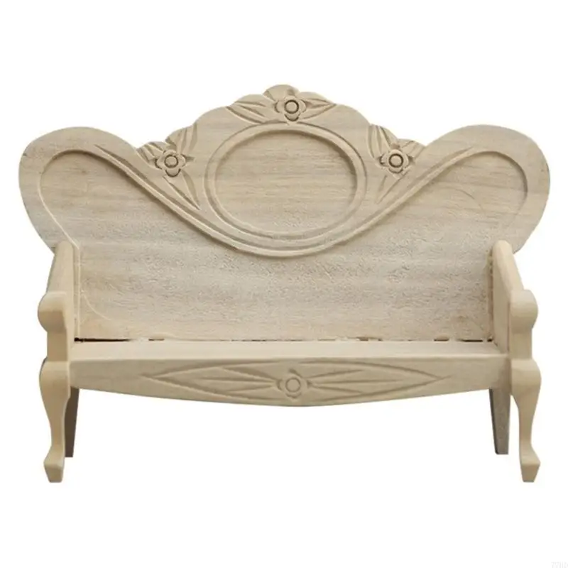 77hd silla sofá casas muñecas vintage perfecta para sala estar en miniatura y paisaje para hogar realista 1/12