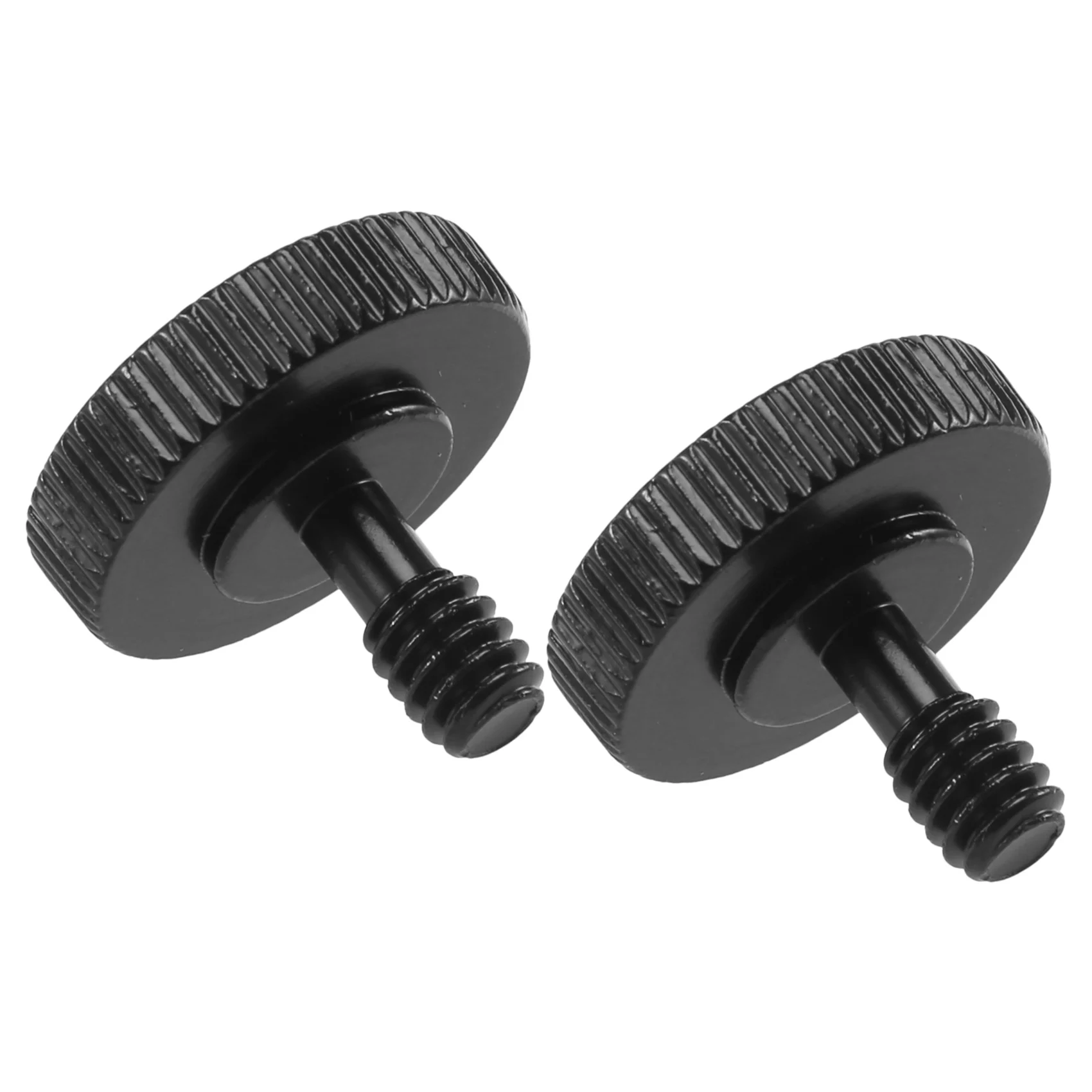 B31B 2 Pack 1/4 Inch Thumb Screw Camera Quick Release, L Bracket Mount Adapter for DSLR Tripod for Manfrotto Plate