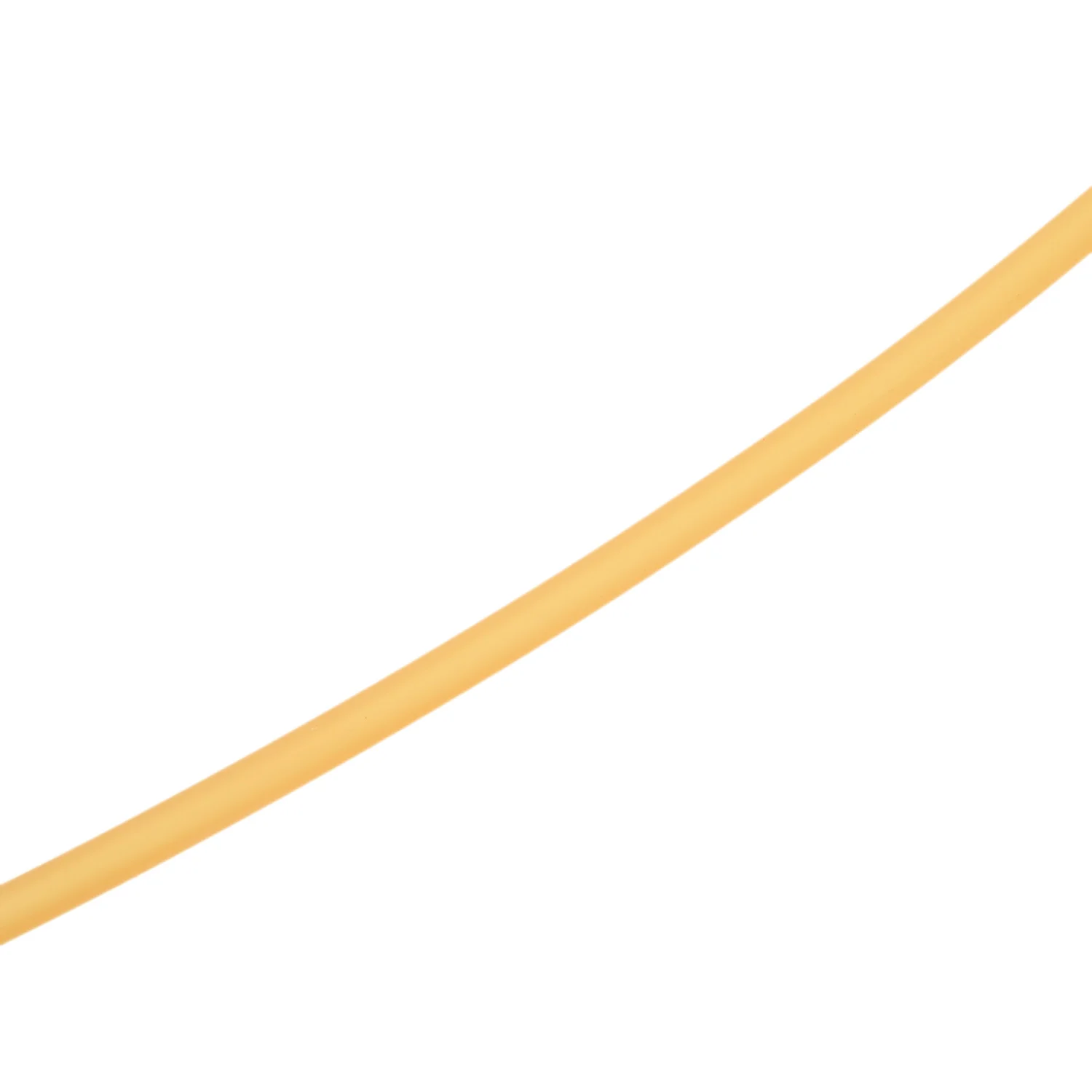 أنبوب شريط مطاطي من اللاتكس الطبيعي مرن 2 × 5 مم حجم أصفر: 1 متر ساخن