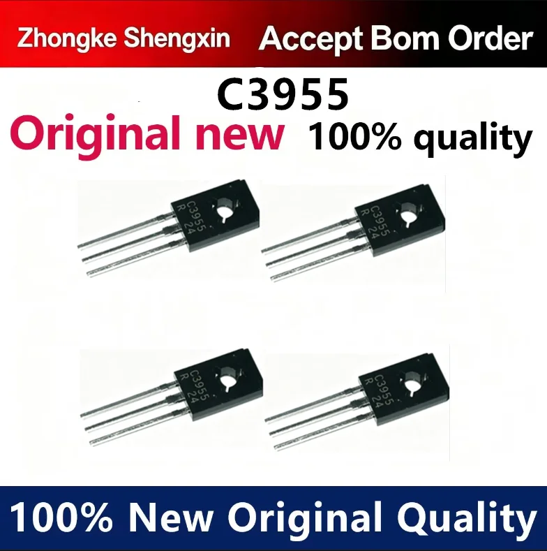 （5pcs）Brand new imported TIP3055 power transistor paired with transistor TIP2955 directly inserted into TO-247