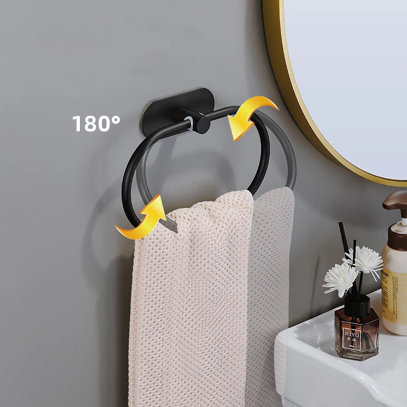 

Нержавеющая сталь без сверления, держатель для рулонной бумаги для туалетной бумаги, настенная вешалка для полотенец, штанга, кольцо, крючок для халата, одежды, аксессуары для ванной комнаты