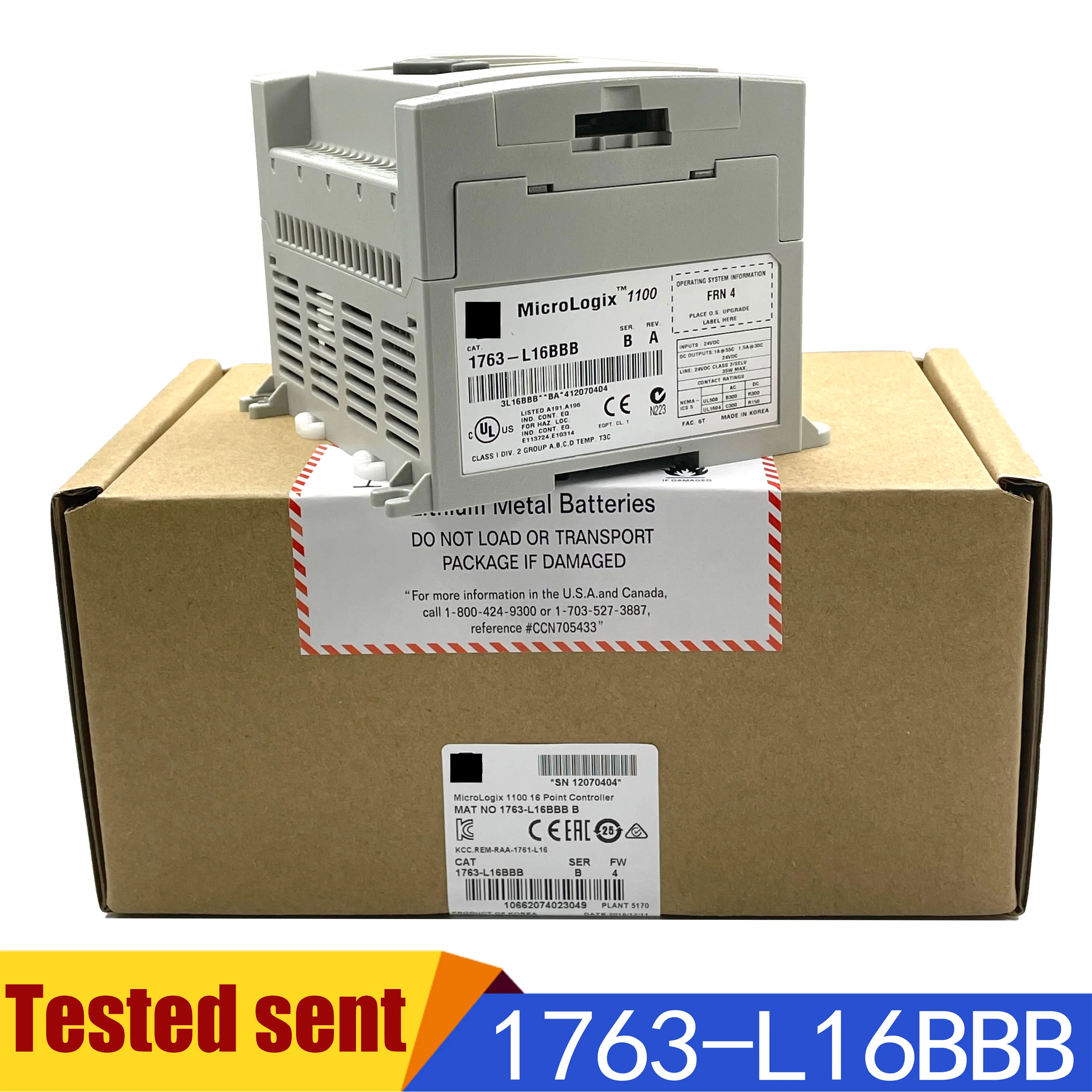 

100% Working Brand new original PLC module 1763-L16BBB