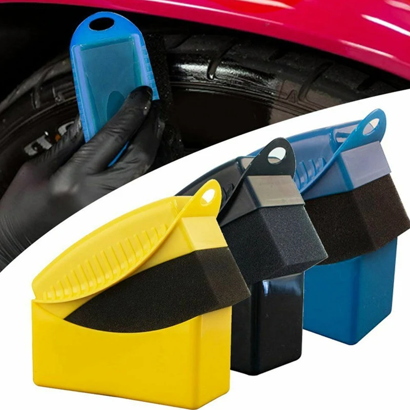 Car Wheel Cleaning Sponge Tire Wash Wiper Water Suction Sponge Pad Wax Polishing Tyre Brushes Tools Car Wash Accessories