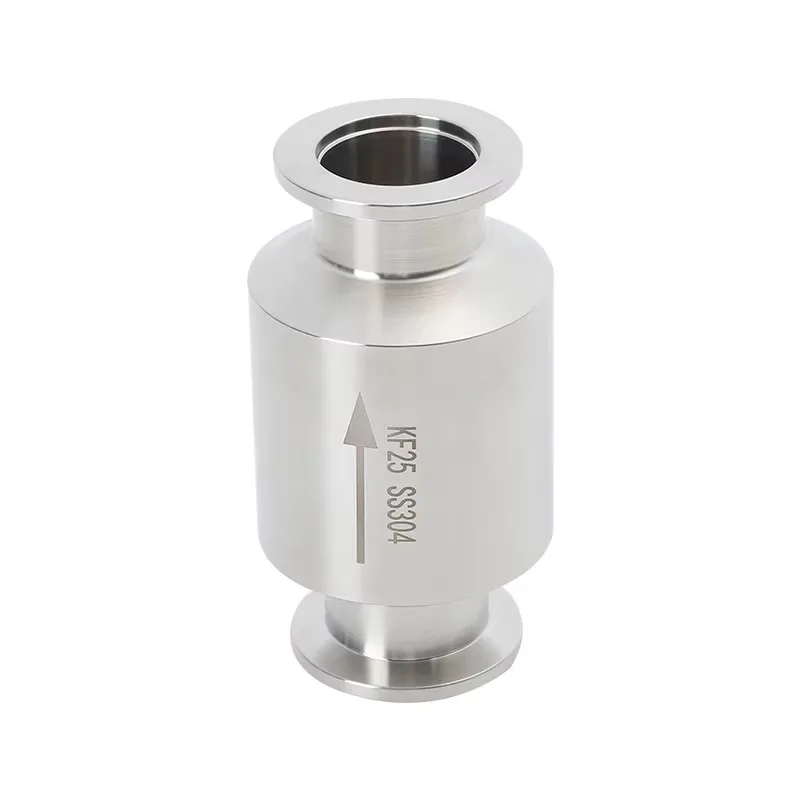 

VacuumKF16/ KF25/KF40/KF50 Spot Goods Check Valve S3304 Stainless Steel NW16/NW25/40/50 Quick One Way Valve Body with FKM Seals