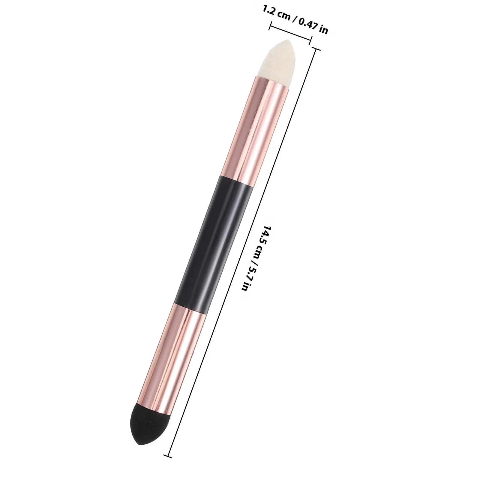 2 Pcs Blending Brushes Correction Sketch Tool Tools for Drawing Artist Sponge Gold Supplies