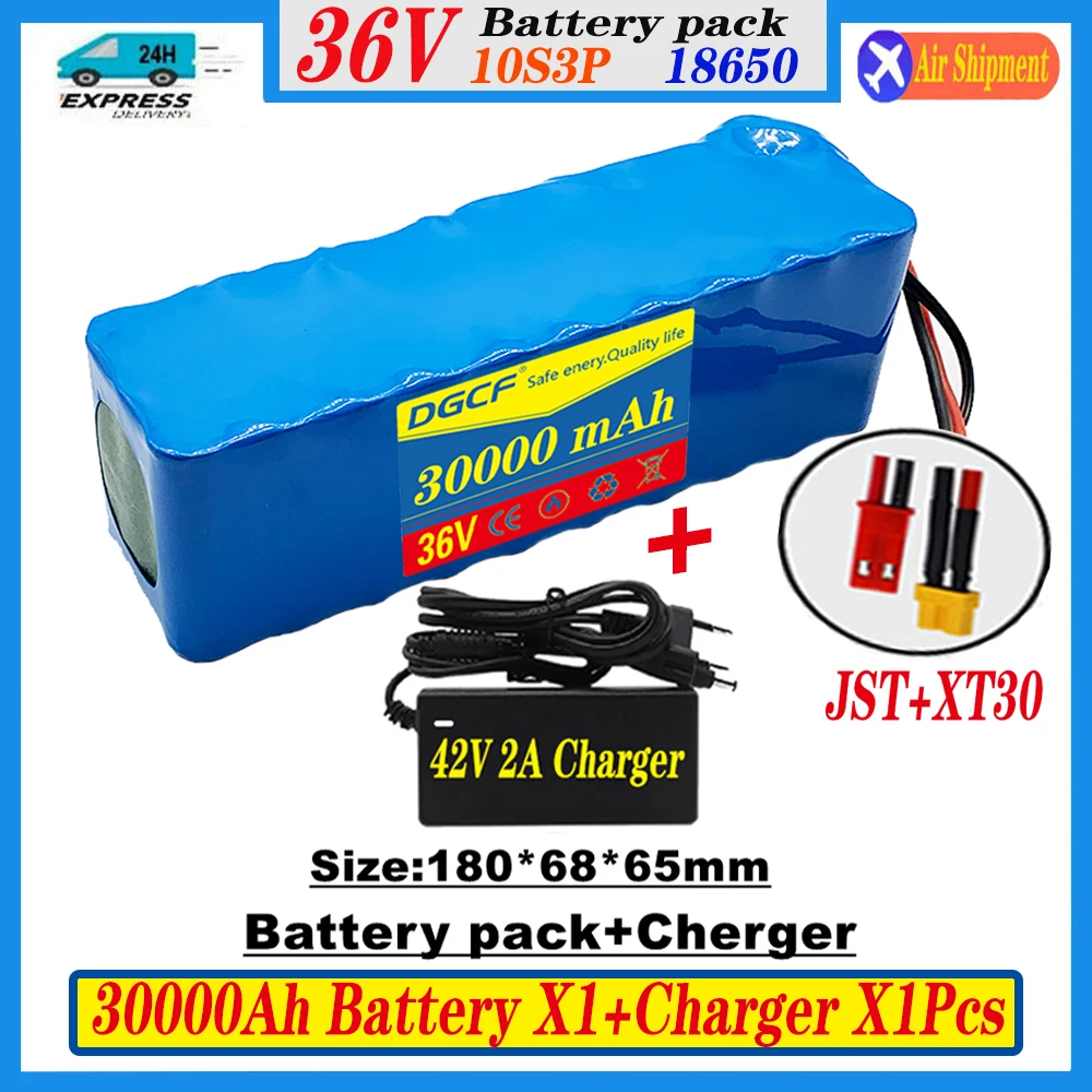 

10S3P Electric Scooter 30000mAh 36v Lithium Battery 18650 battery pack 36V 30Ah Electric Scooter Electric Scooter Battery 36v