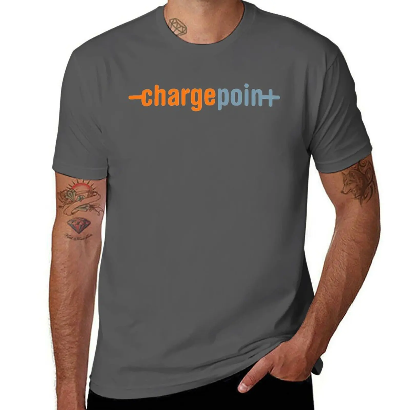 

ChargePoint T-Shirt Casual Simple Design Short Sleeve Shirt