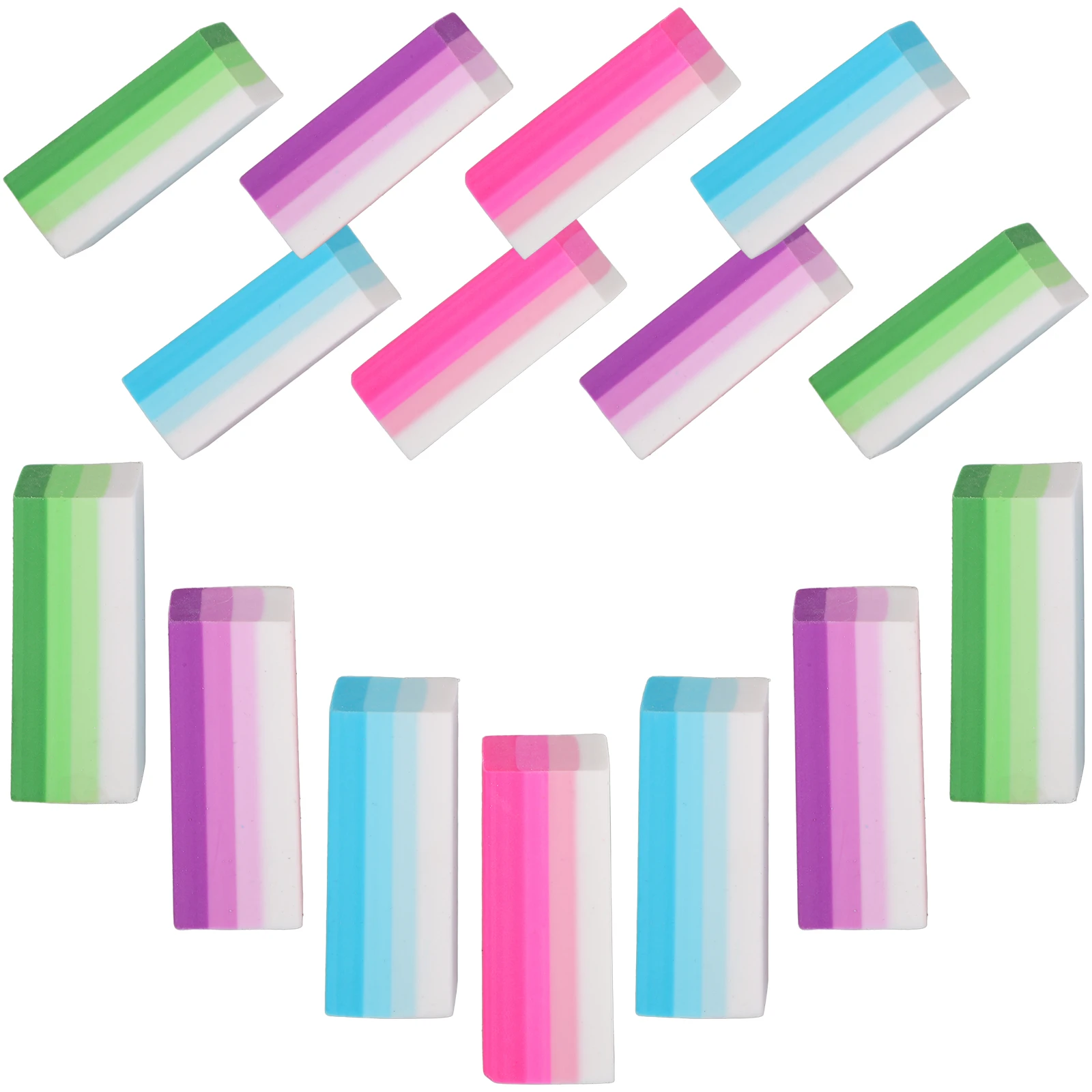 

16 Pcs Eraser Set Rubbers Erasers Painting for Pencils Student Artists Drawing Sketching