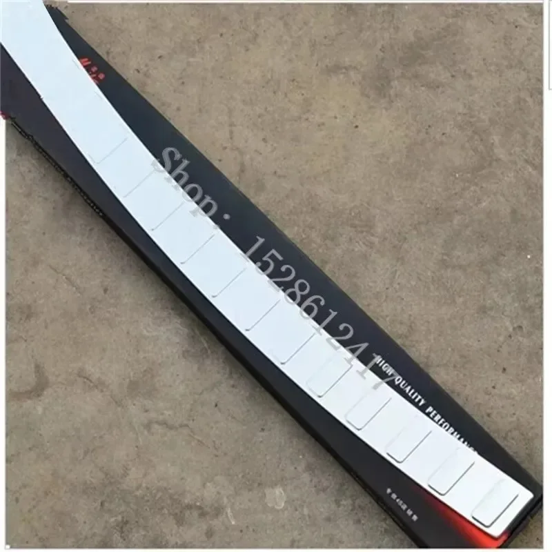 For VW Volkswagen Passat B7 2012 ~2016 stainless Rear Bumper Protector Sill Trunk Rear guard Tread Plate cover Trim accessories