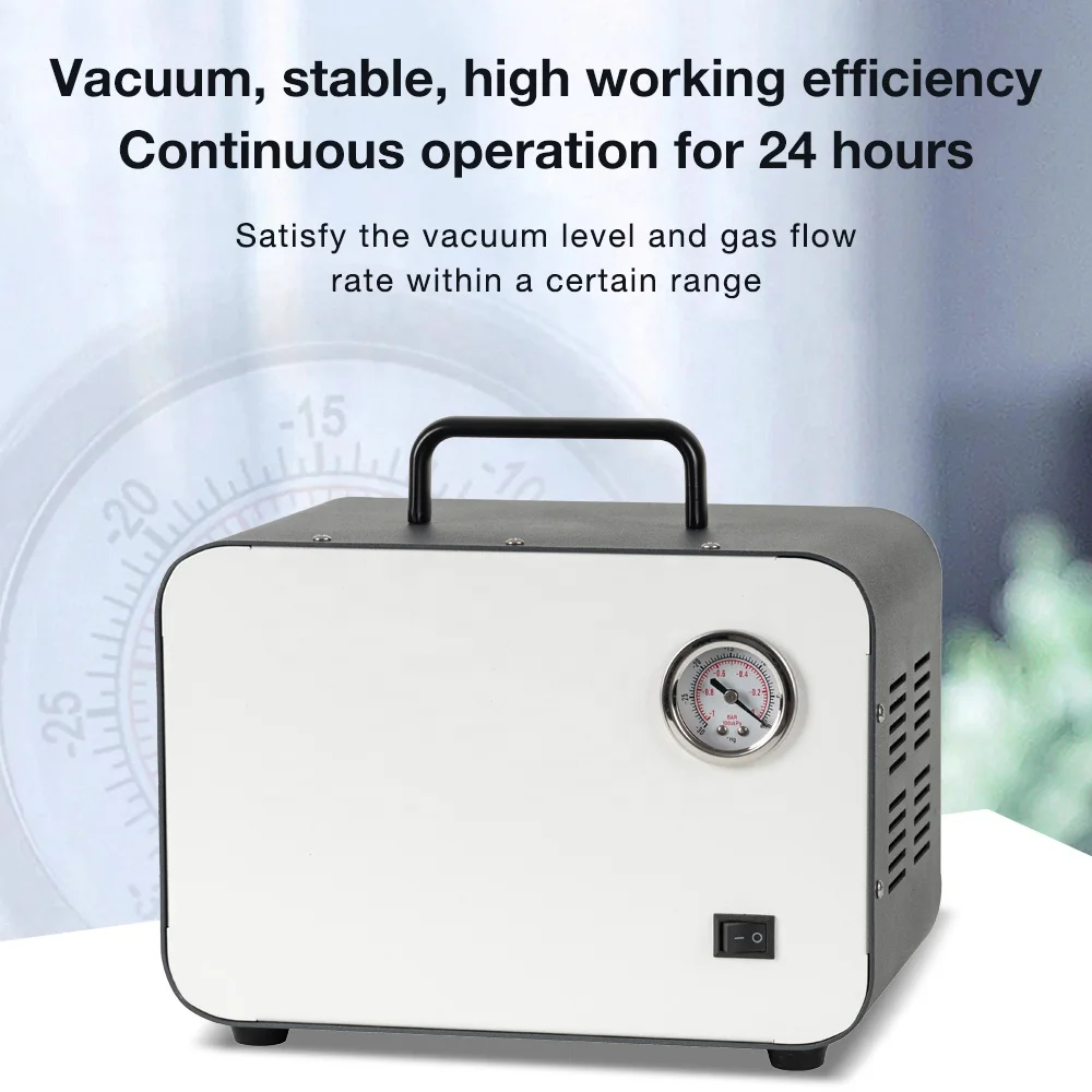 High-quality Vacuum Pump Laboratory Low-noise Oil-free Vacuum Pump Diaphragm Vacuum Pump for Lab Use