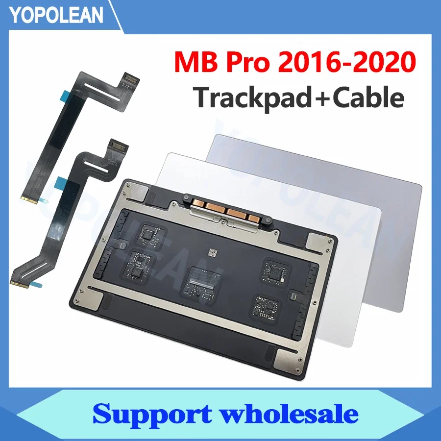 Touchpad Silver/Gray For Macbook Pro A1706 A1707 A1708 A1989 A1990 A2159 A2141 A2251 A2289 A2338 A2442 Trackpad With Flex Cable