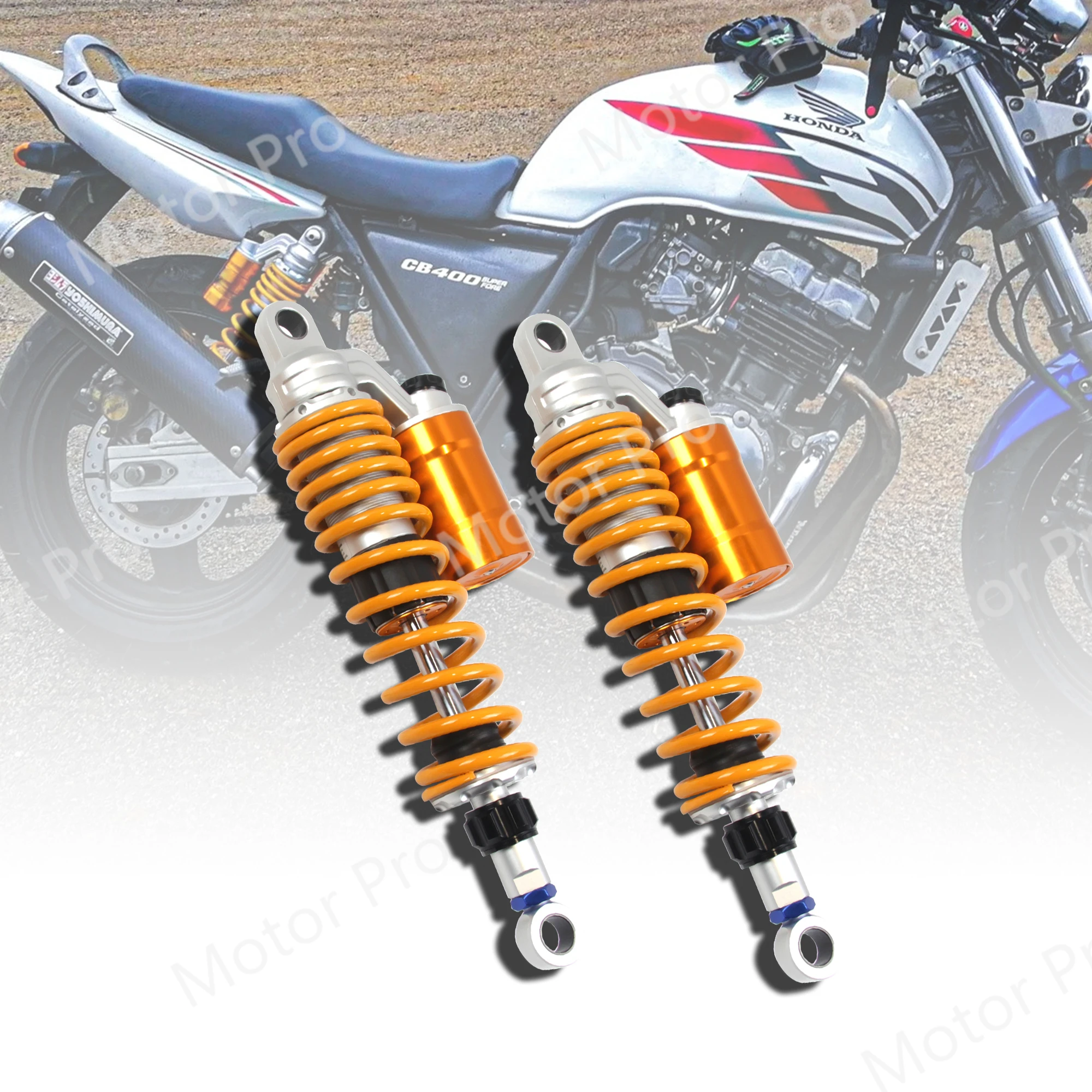 For Honda CB1300 CB 1300 2003-2019 360mm Motorcycle Adjustable Nitrogen Charged Rear Shock Absorbers CB1000 Super Four 1992-1995