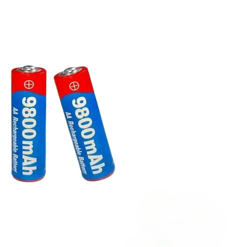 For 1.5V AA 9800mAh High Capacity Long Lasting for LED Light Toy Camera Microphone