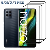 Full Cover For Realme Narzo 50 Screen protector Front Tempered glass film 9H Anti-Scratch 4/3/2/1PCS