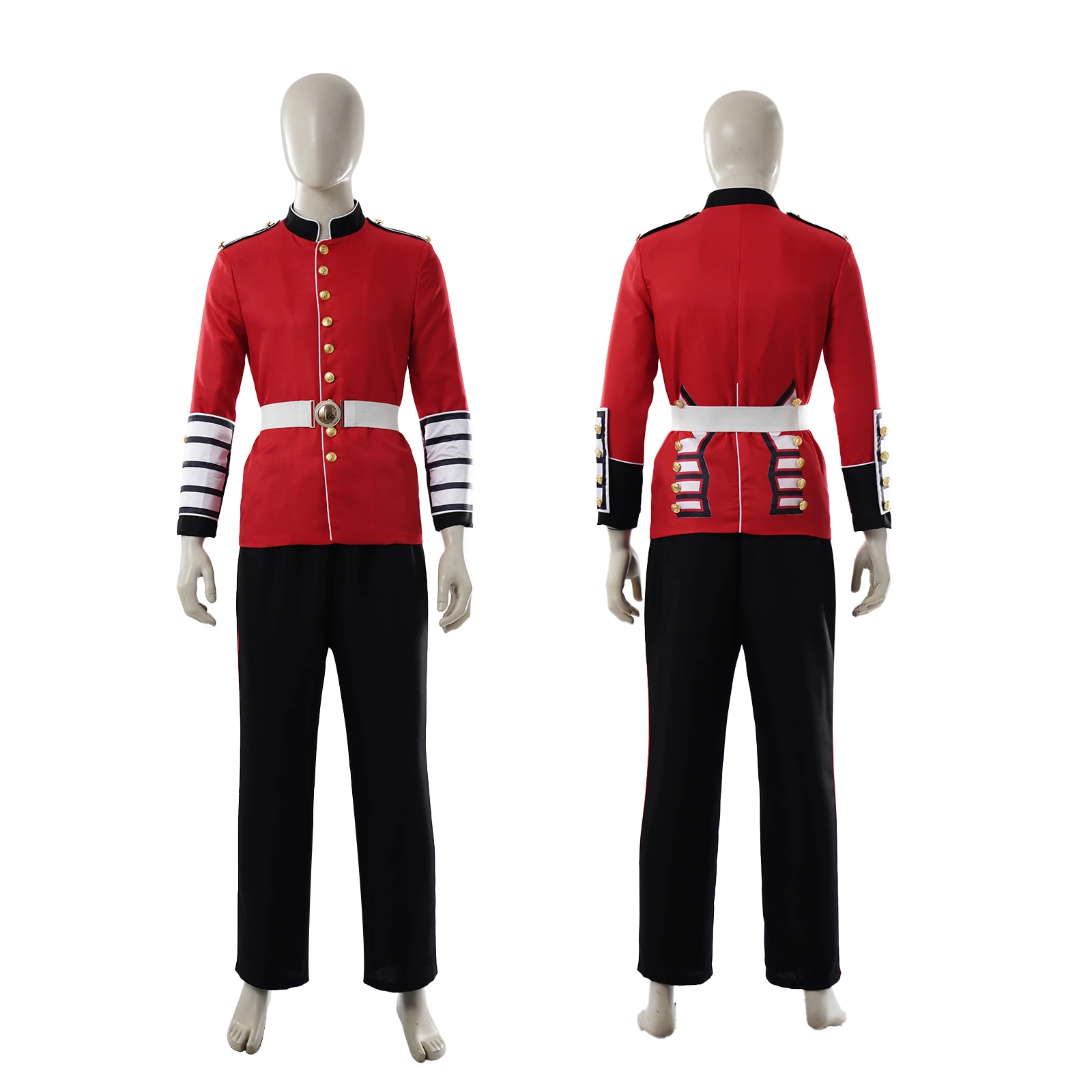

Cosplay British Royal Guard Costume Adult Men Queen's Guard Costume Dress Up Prince William Soldiers Outfit Halloween Uniform